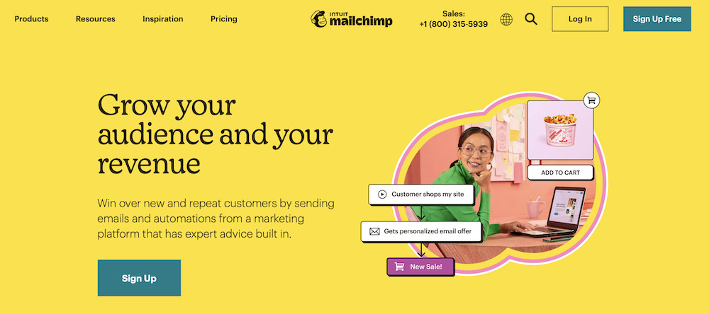 MailChimp - email marketing