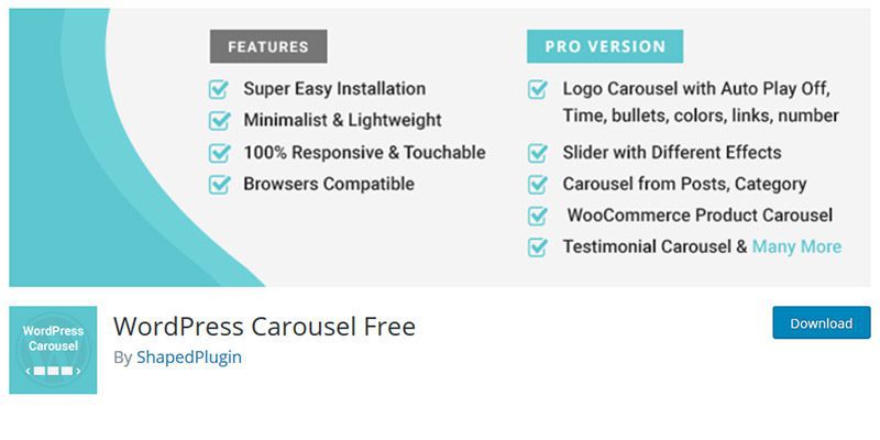 WordPress Carousel Free