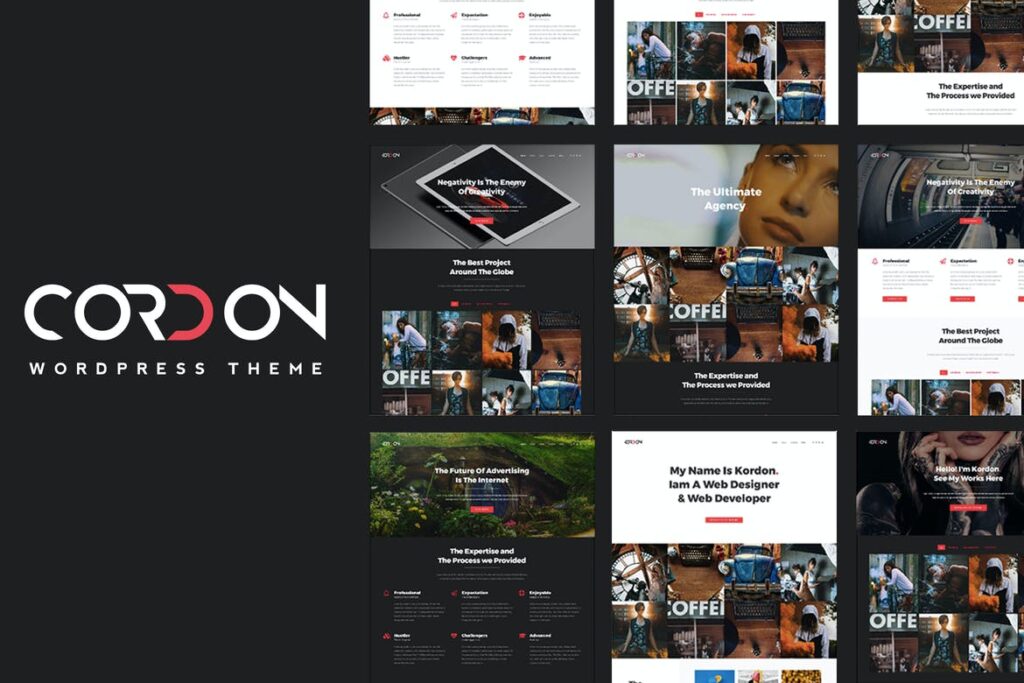 Top WordPress Themes - Cordon