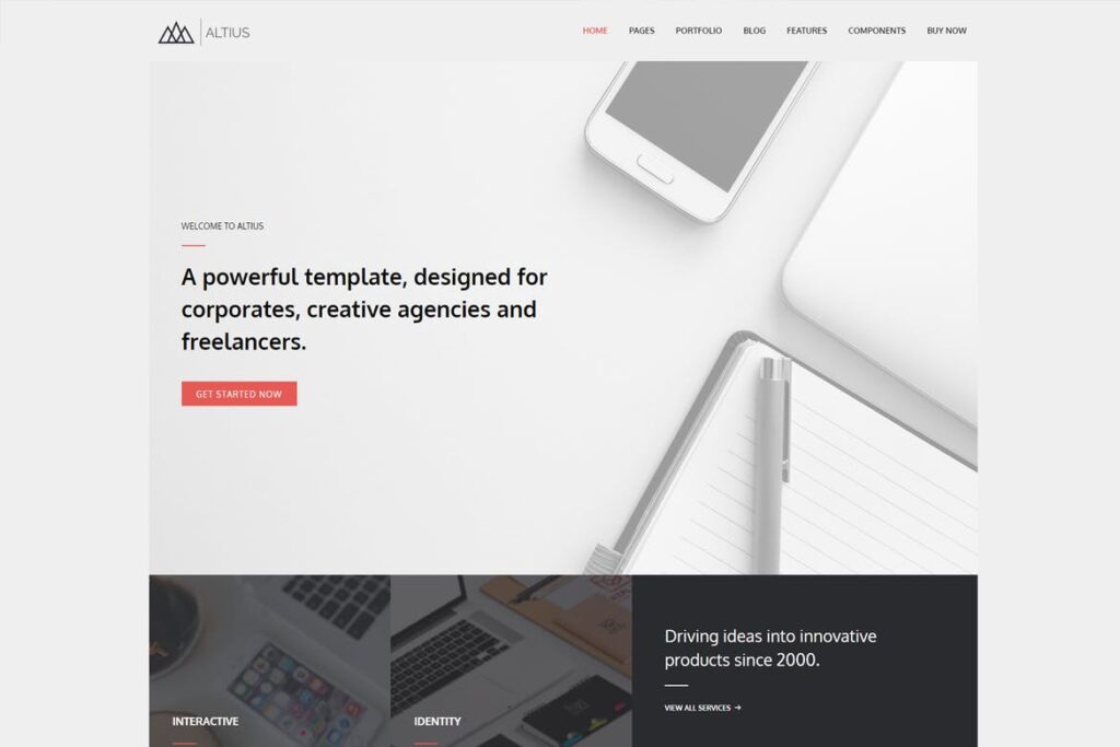 Altius - Multi-Purpose WordPress Theme