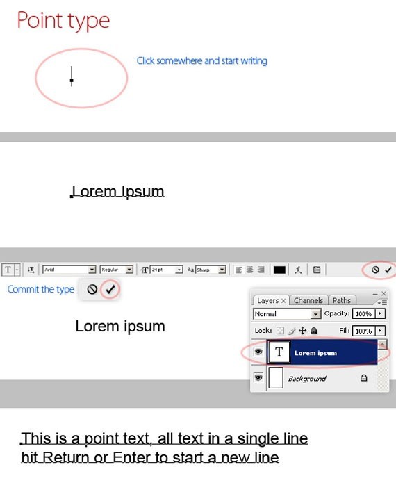 A Comprehensive Introduction to the Type Tool