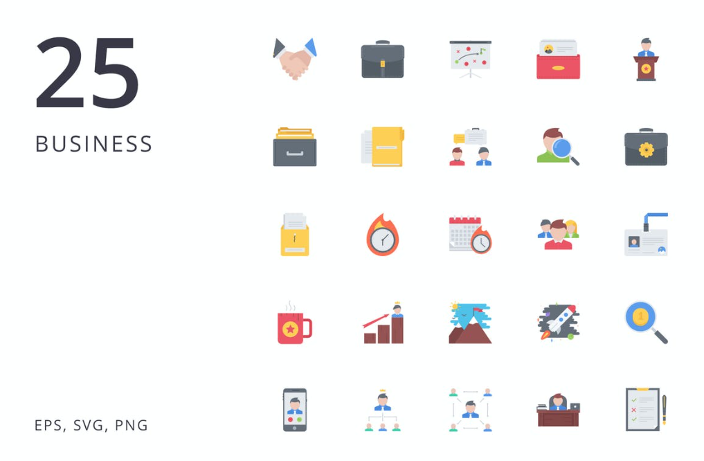 Business Icon Set - Business 25