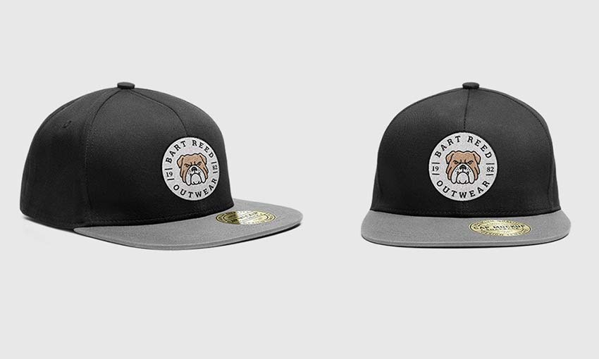 Snapback Cap PSD Mockup