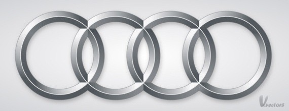 Create the Audi logo - Adobe Illustrator Text Effects Tutorials