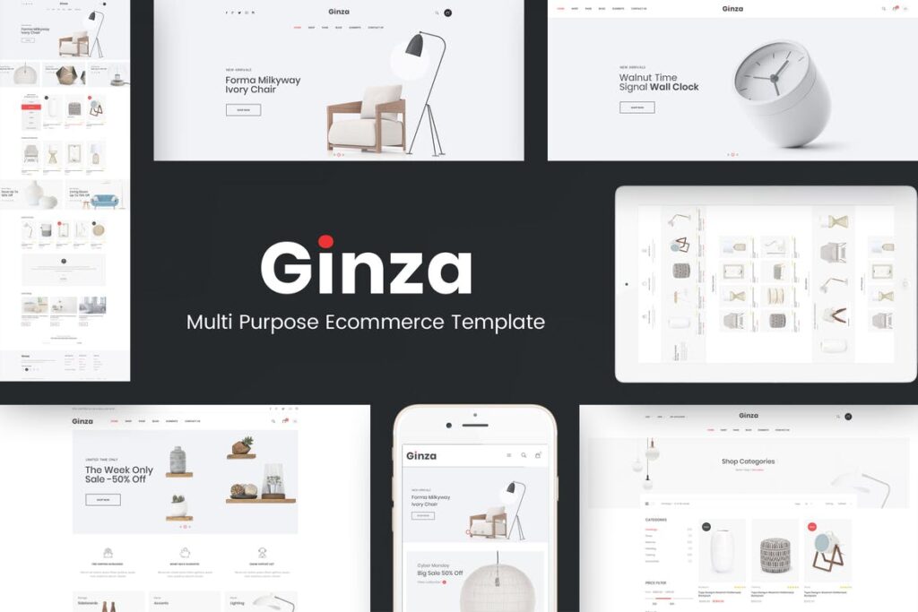 Top WordPress Themes - Ginza