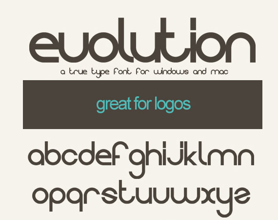 evolution-free-high-quality-font-web-design