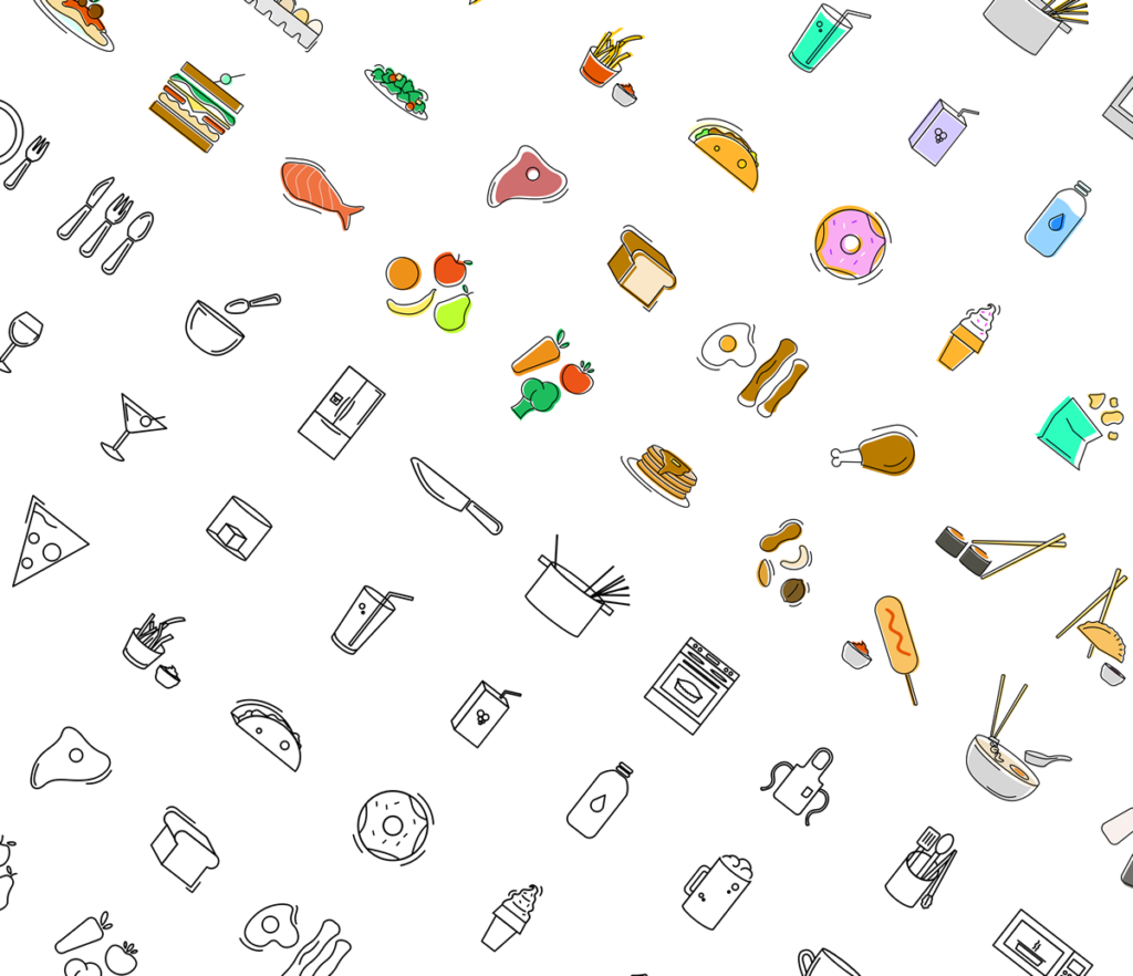 Free Minimal Icon Sets - Food & Beverage