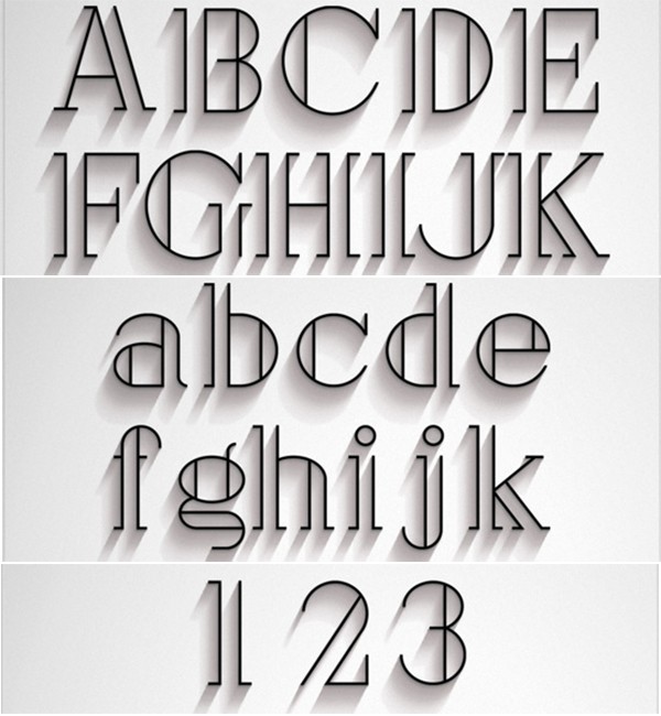 free modern font typeface family 108