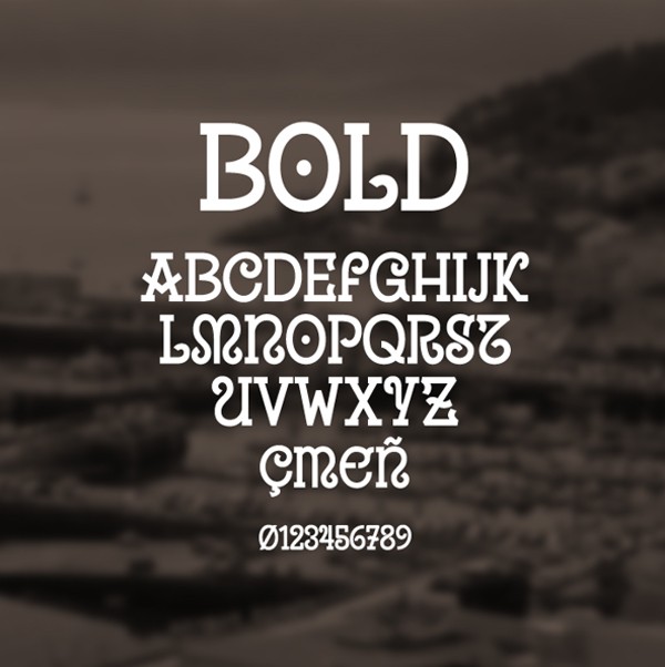 free modern font typeface family 93