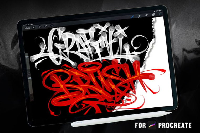 Procreate Brushes - Graffiti