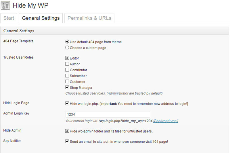 Hide the fact you use WordPress for your site with Hide My WP plugin.