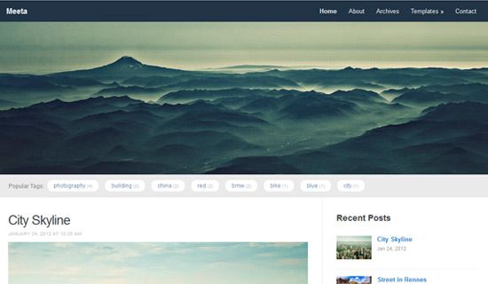 Meeta free wordpress theme