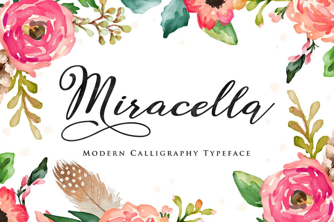 Miracella Script - fonts for web