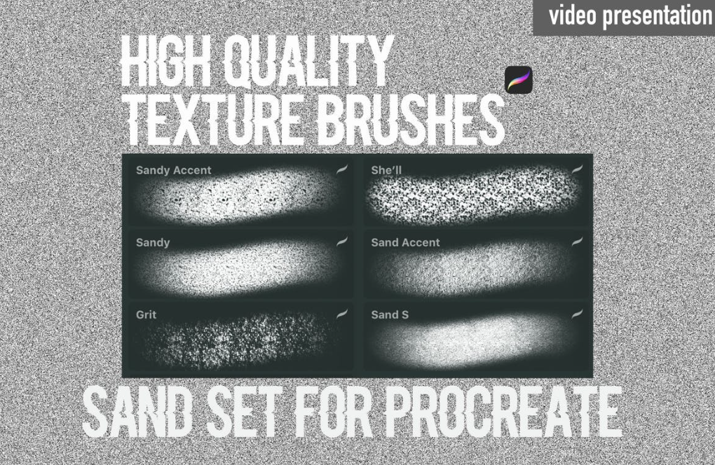 Procreate Brushes - Texture