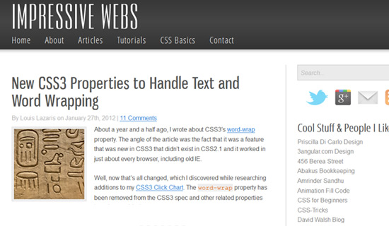 Properties-css3-text-effect-tutorials