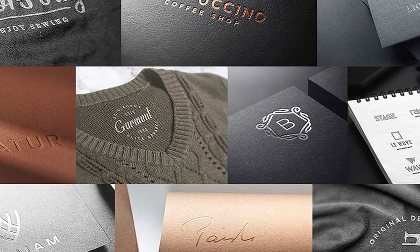 Example of 30 Free Realistic Logo Mockups by Pixel Surplus and Asylab Design