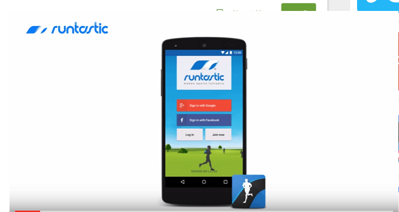Runtastic is a fitness app that uses Material Design