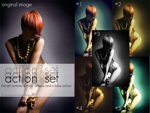 Set-1 actions to enhance your photos
