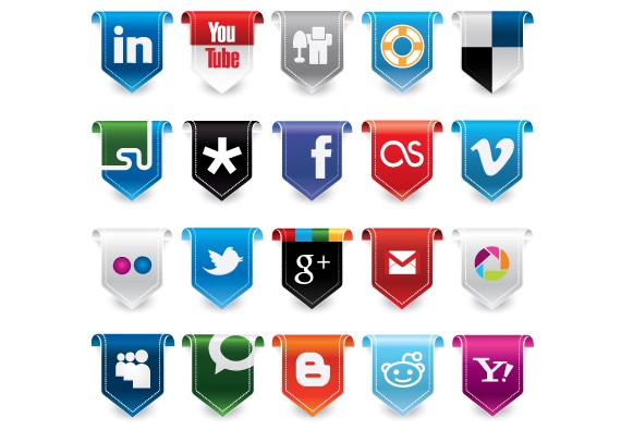 New Social Media Icon Set