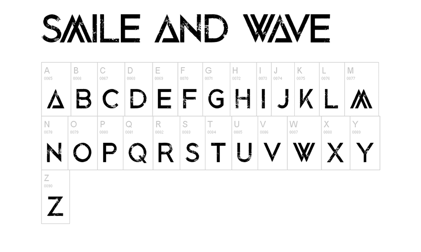 Example of Smile and Wave by Chris Vile