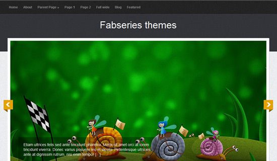 Tiara free wordpress theme