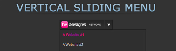 vertical-sliding-menu