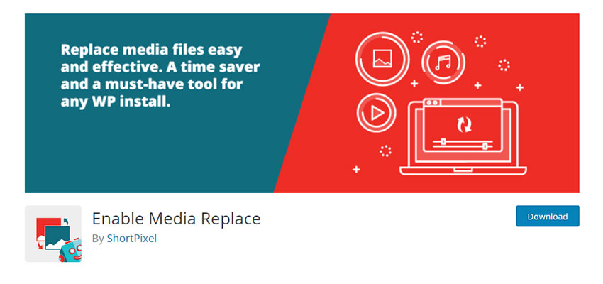 Enable Media Replace WordPress Plugin